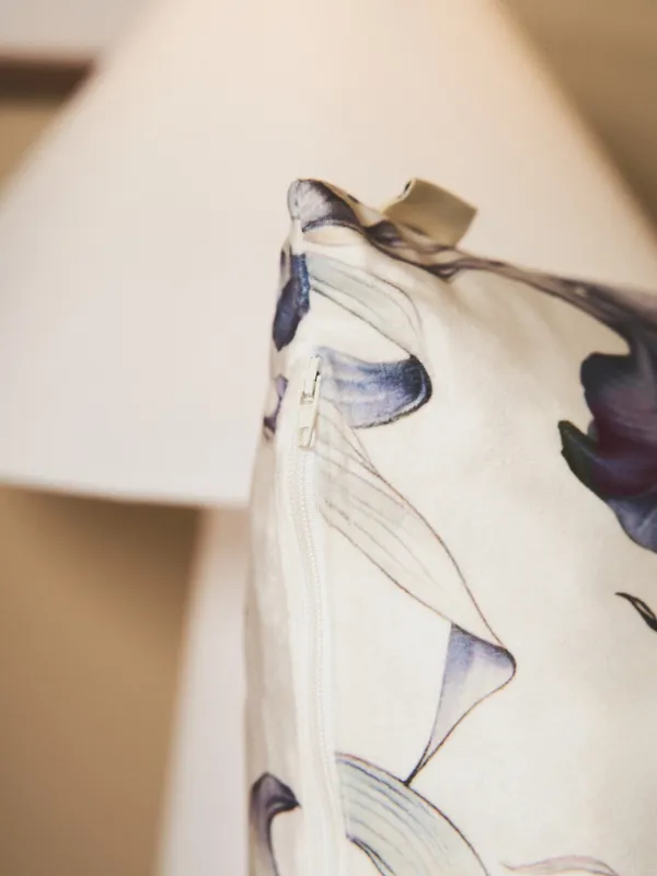 Подушка декоративная, 45х45 см, Ирисы, Iris garden, image-6