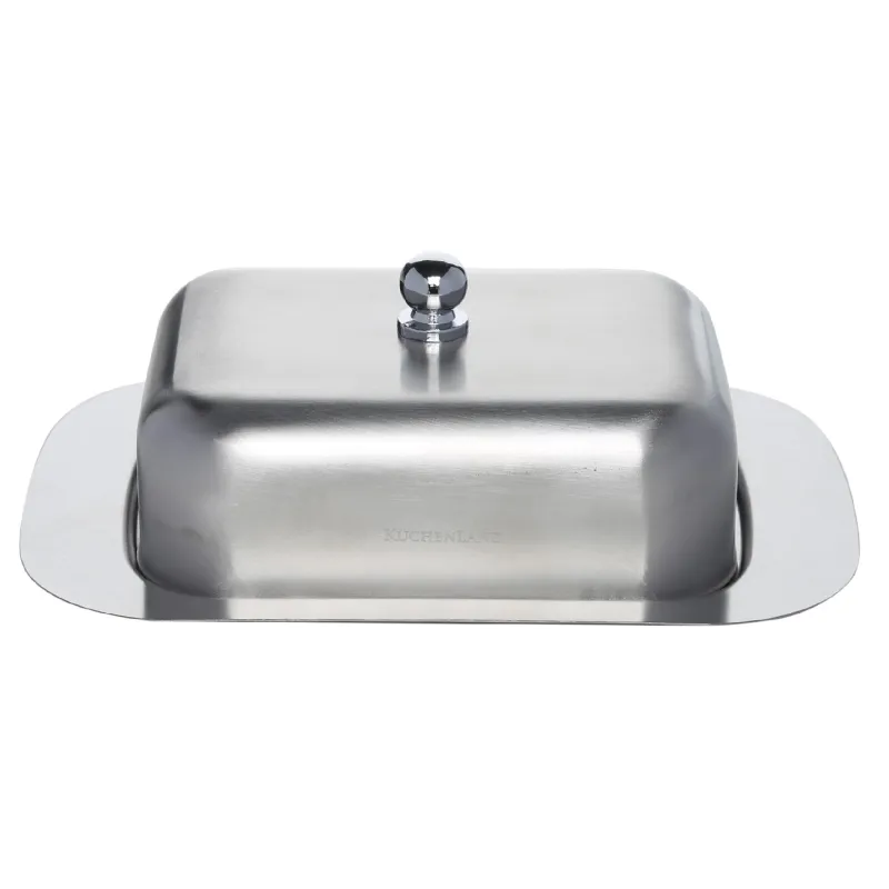 Масленка, 18 см, сталь, прямоугольная, Classic