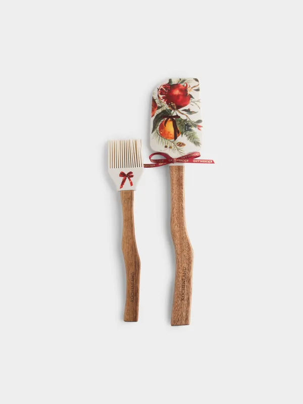 Набор для выпечки, 2 предмета, Гранат, Christmas miracle, image-0