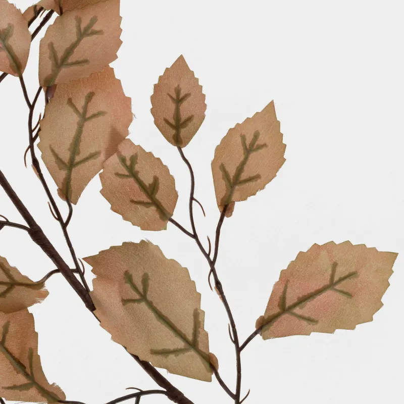 Ветка декоративная, 97 см, полиэстер/бумага Осенние листья, Slight frost decor, image-2