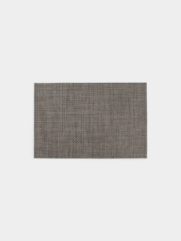 Салфетка под приборы, 30x45 см, Серебристая нить, Solid, image-0