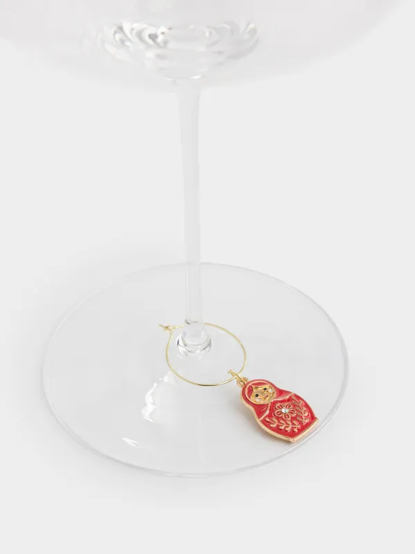 Подвеска для бокала, 6 шт, Сувенирные фигурки, Christmas time, image-4