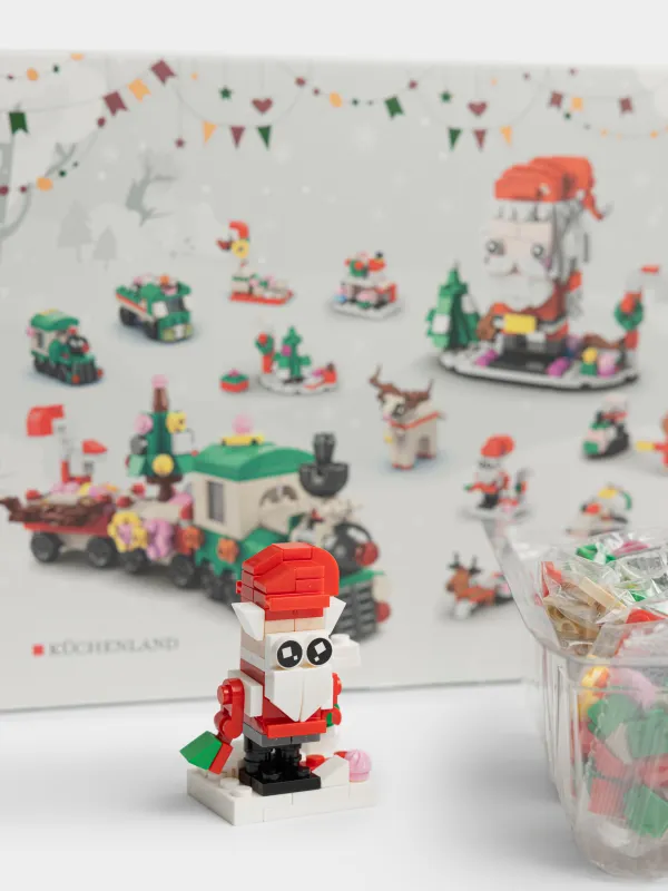 Конструктор-адвент календарь, Санта и поезд, Hobby kids, image-3