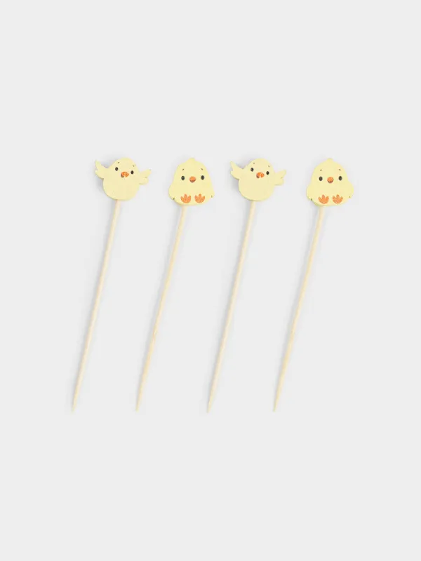 Шпажка для канапе, 20 шт, Цыплята, Elegant details, image-0