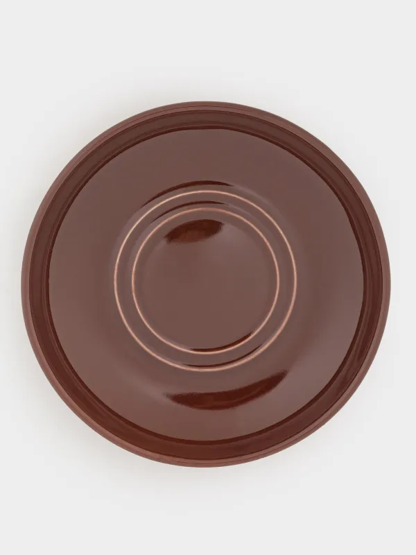 Пара чайная, 1 перс, 2 пр, 200 мл, фарфор N, молочно-коричневая, Magic moments, image-5