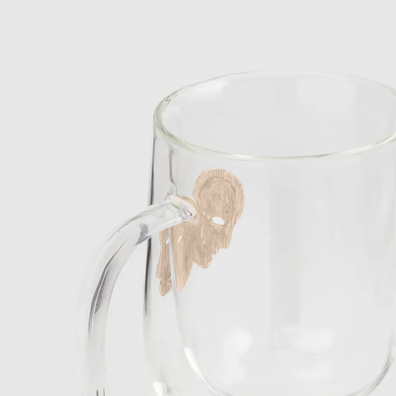 Кружка, 350 мл, стекло Б/металл, золотистая, Близнецы, Air-zodiac, image-2