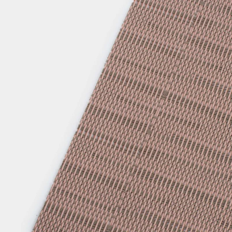 Салфетка под приборы, 30х45 см, ПВХ/полиэстер, прямоугольная, пыльно-розовая, Solid, image-3