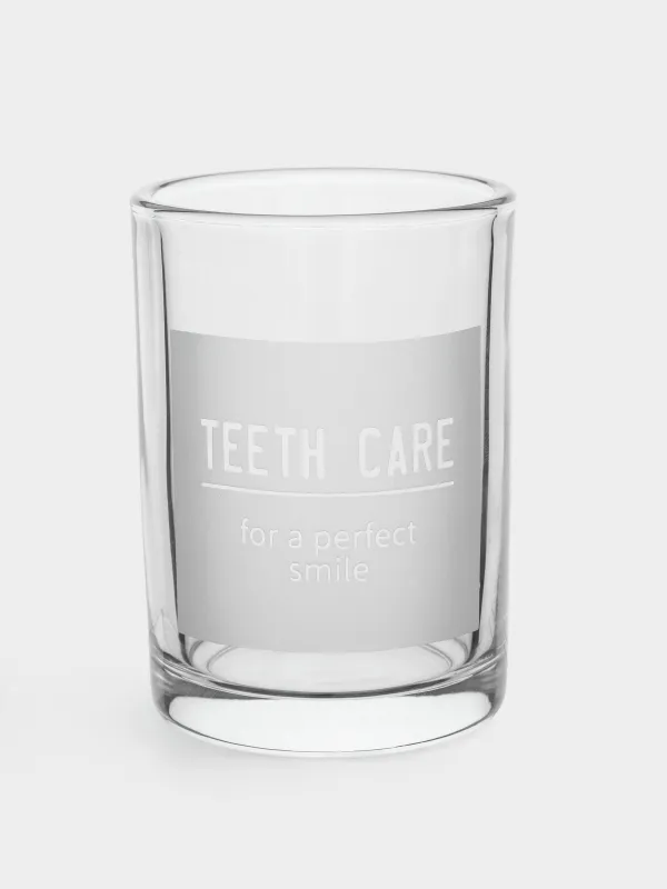 Стакан для ванной комнаты, 11 см, стекло, Lunt, image-0