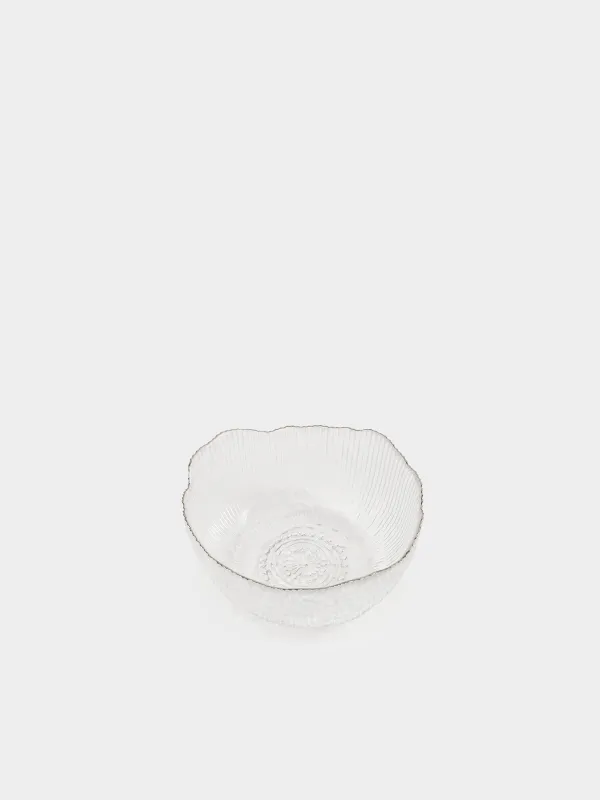 Салатник, 17х8 см, с серебристым кантом, Argos silver, image-2