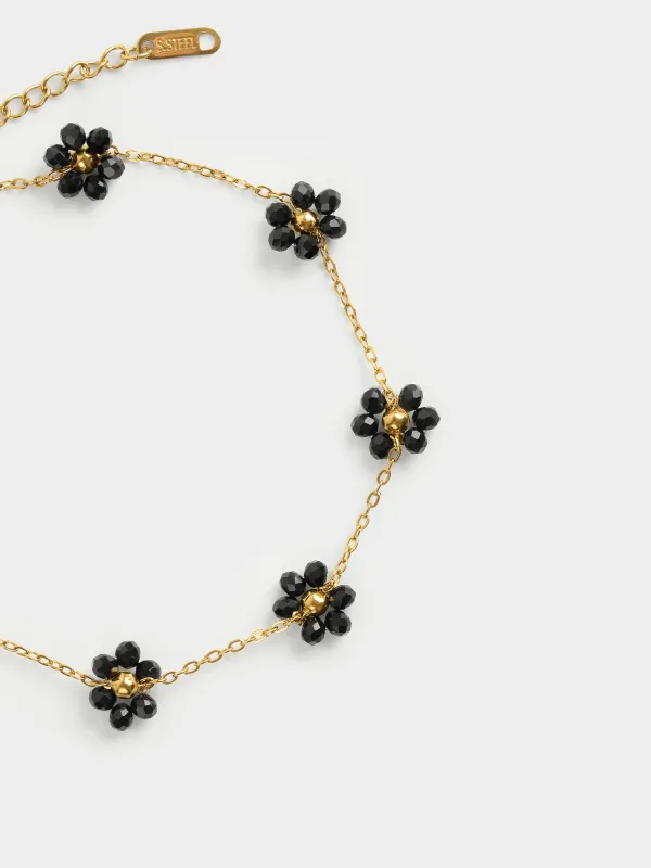 Браслет на ногу, Цветы, Jewelry flower, image-2