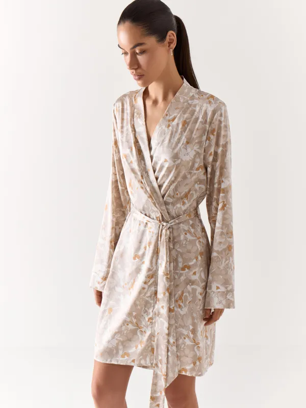 Халат домашний с длинным рукавом, Mary, image-3