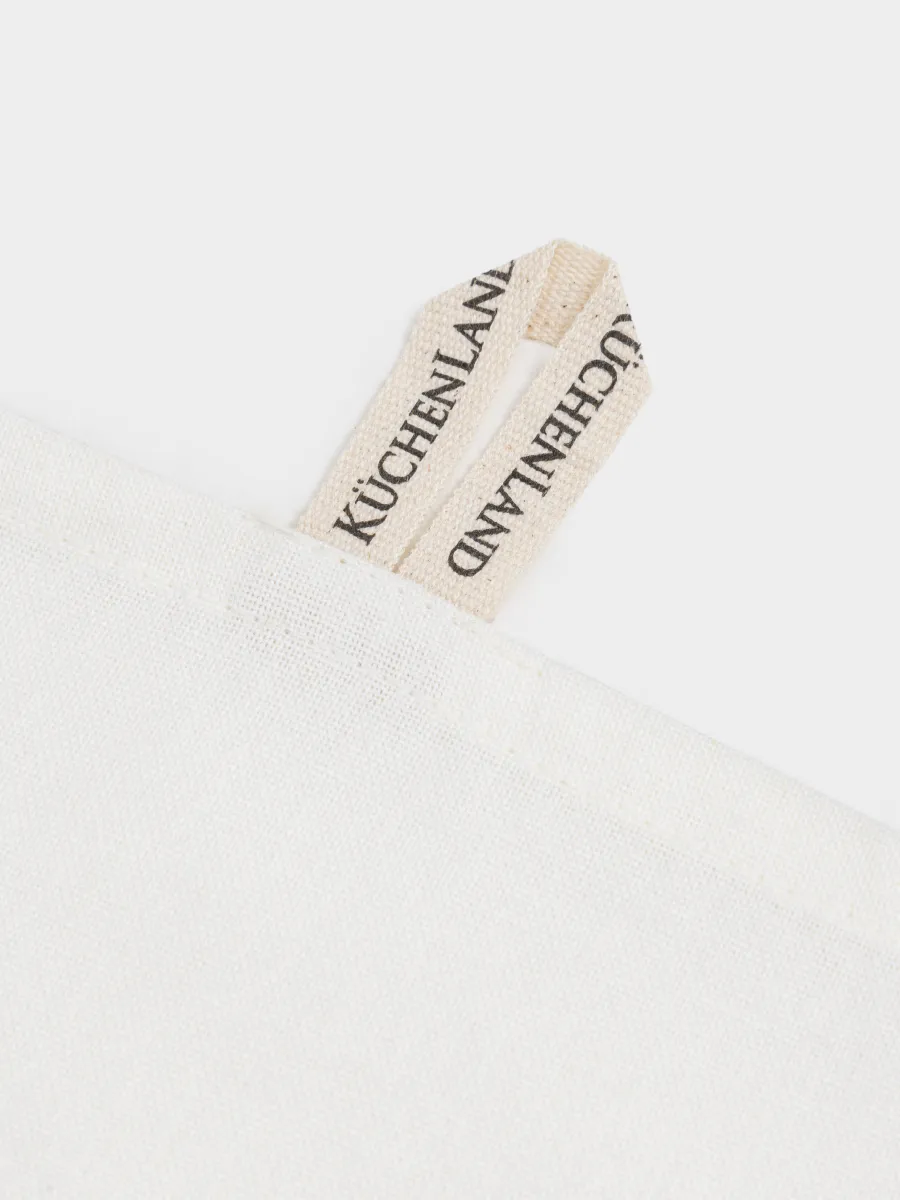 Полотенце кухонное, 40х60 см, хлопок, молочное, Новогодняя елка, Christmas, image-4