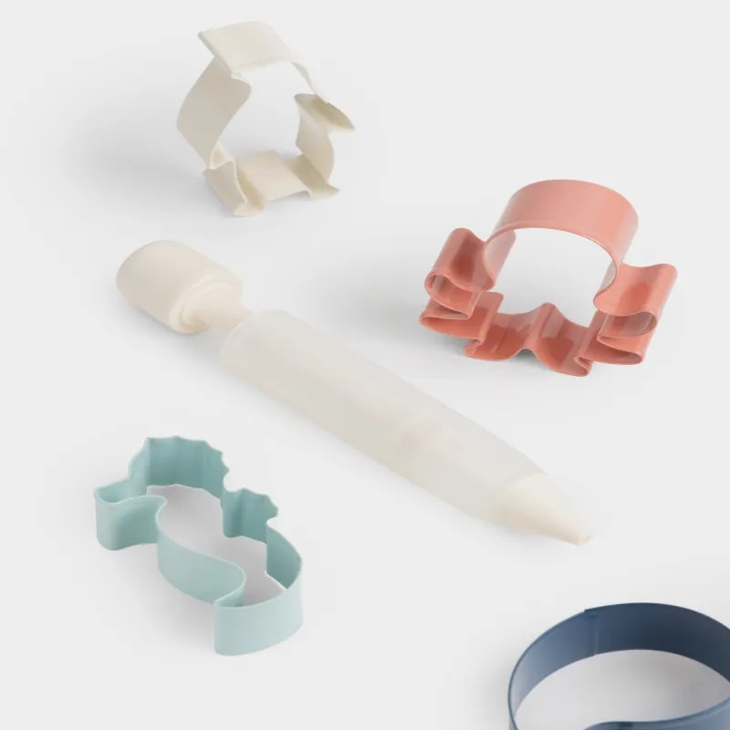 Набор для выпечки, 5 пр, карандаш/формы, пластик/силикон/сталь, Морские жители, Bakery, image-2