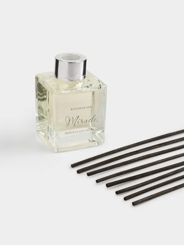 Ароматический диффузор, 90 мл, стекло, Freesia Lily Flower, Miracle, image-2