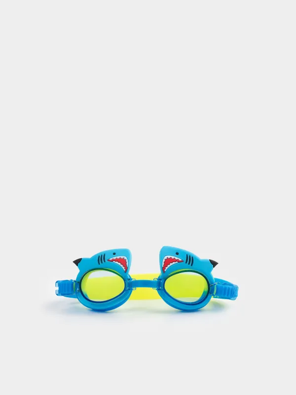 Очки для плавания, в футляре, Акула, Swim, image-0