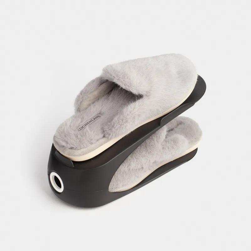 Органайзер-подставка для мужской обуви, 29 см, пластик, черный, Compact