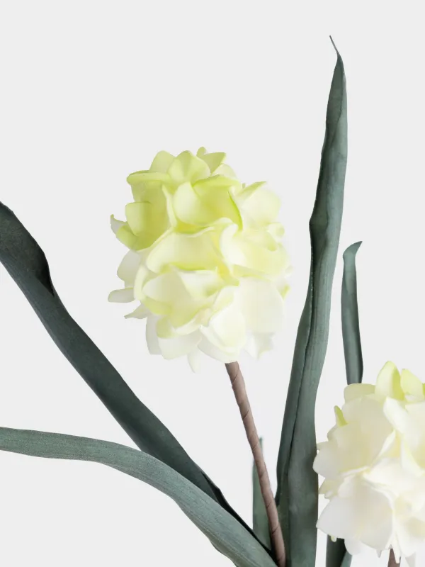 Ветка декоративная, 1 м, Желтые цветы, Flower garden, image-2