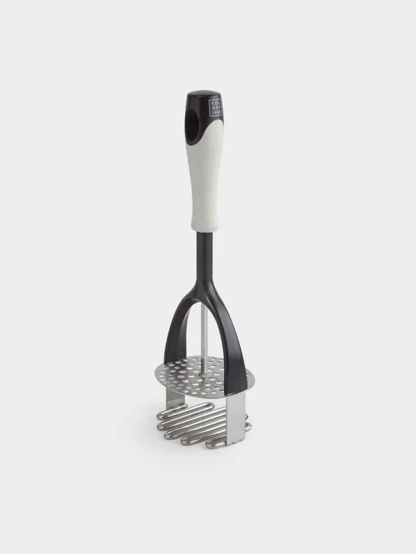 Пресс для пюре, 28 см, сталь/пластик, серый, Grinding, image-1