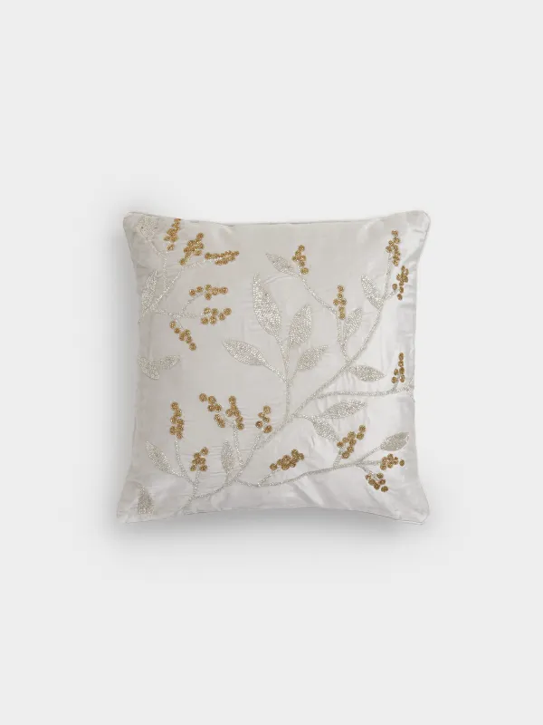 Подушка декоративная, бежевая, Print, image-0