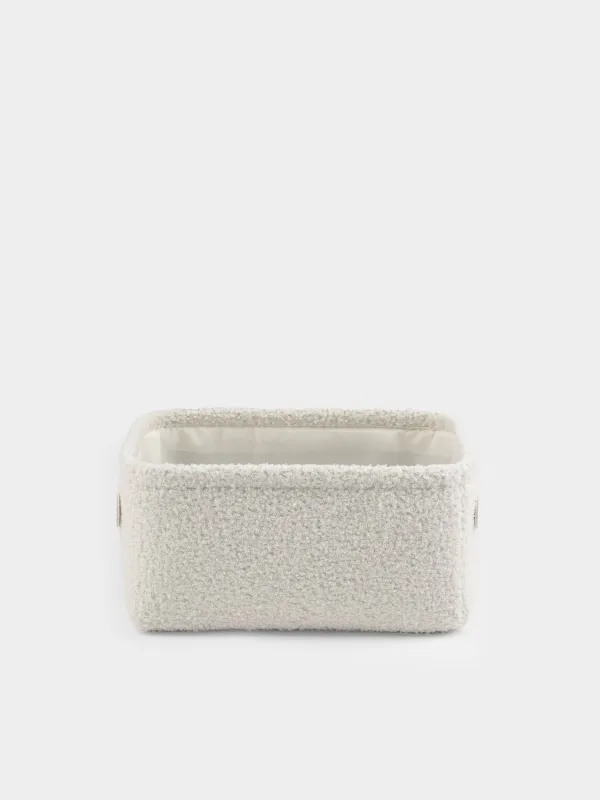 Корзина для хранения, 25х19х12 см, с ручками, Boucle, image-0