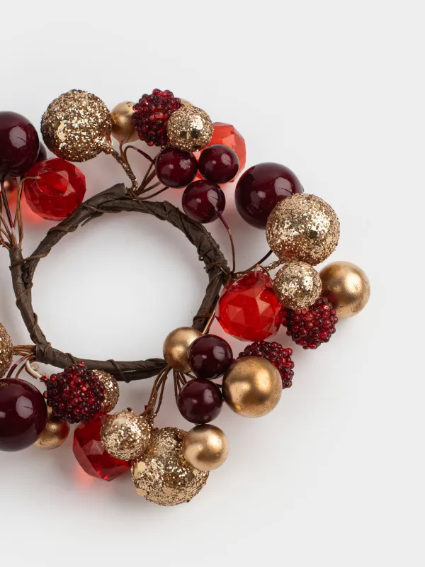 Кольцо для салфеток, Новогодние шары, Balls sparkle, image-4