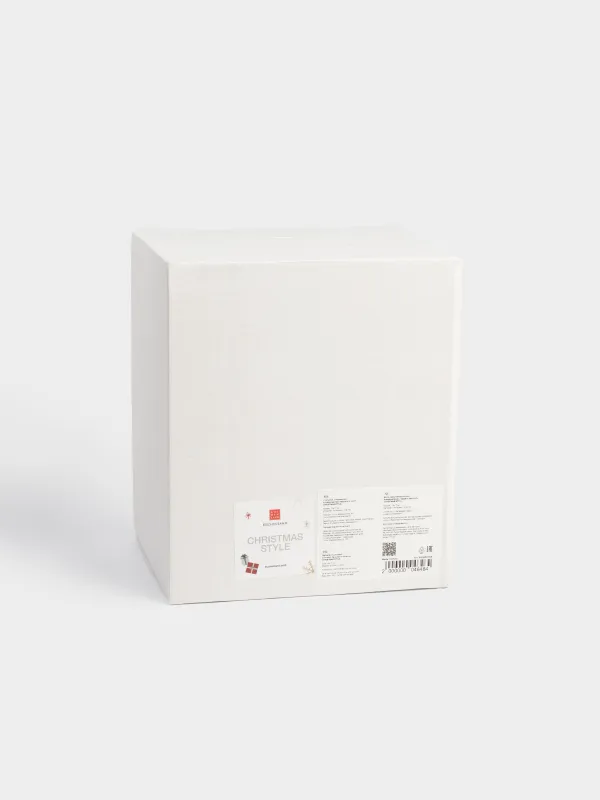 Статуэтка с подсветкой, 15x17 см, анимированная, полирезин, Карусель в снегу, Christmas style, image-5