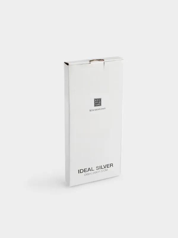 Блюдо, 25х11 см, Ideal silver, image-5