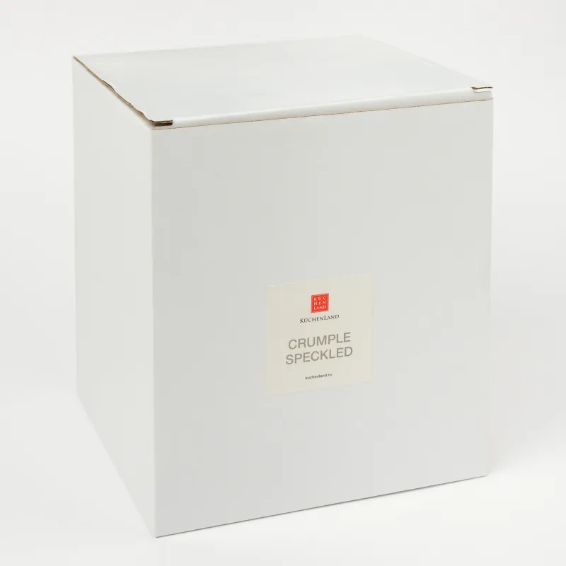 Подставка для кухонных принадлежностей, 16 см, керамика D, молочная, в крапинку, Crumple speckled, image-5