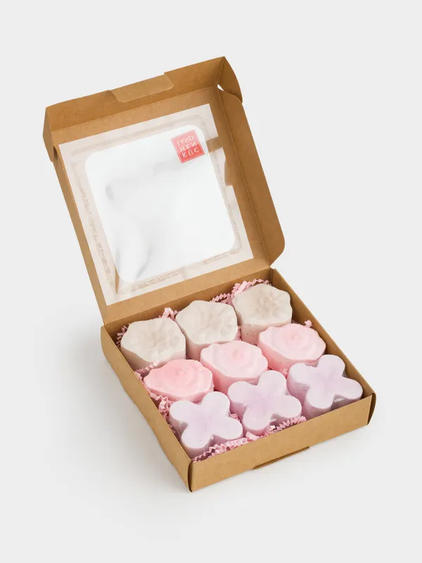 Бомбочка для ванны, 270 гр, 9 шт, в коробке, Фруктово-цветочный, Цветы, Flower spa, image-5