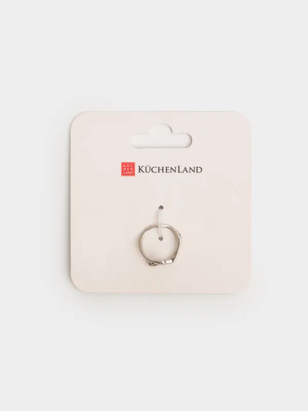 Кольцо, 1,7 см, единый размер, металл, серебристое, Jewelry, image-3