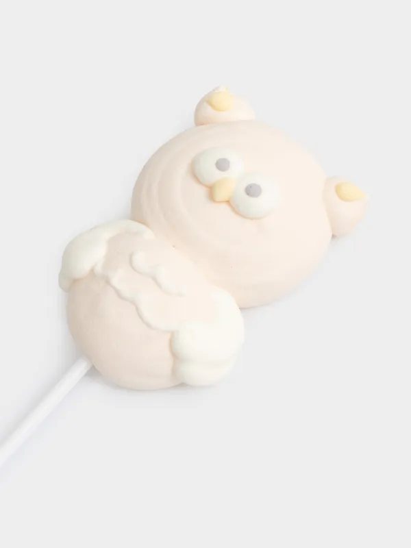 Маршмеллоу, 17 гр, на палочке, бежевое, Ваниль, Сова, Sweet life, image-3