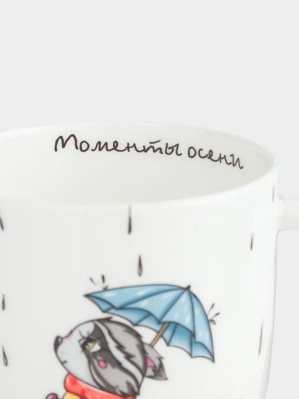 Кружка, 400 мл, Еноты, Forest animals, image-5