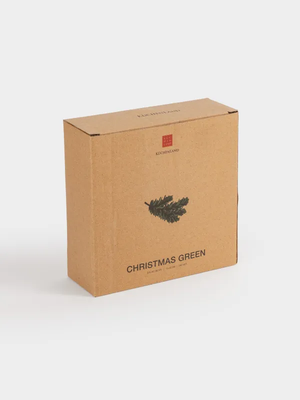 Салатник, 15x5 см, 380 мл, керамика D, Еловая ветка, Сhristmas green, image-5