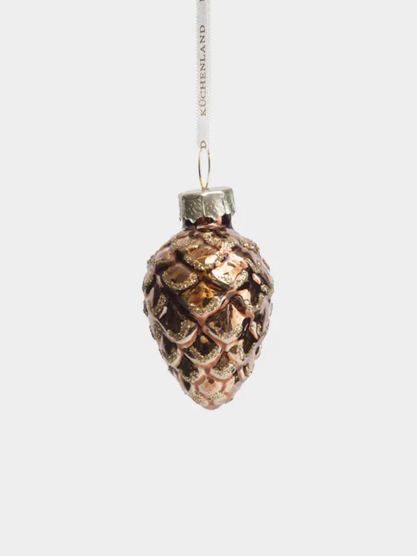 Игрушка елочная, 4 см, 6 шт, Шишки, Pine christmas, image-1