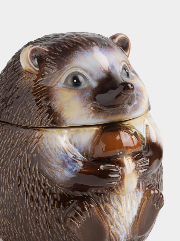 Емкость для хранения, 1,3 л, Еж с грибом, Hedgehog, image-1