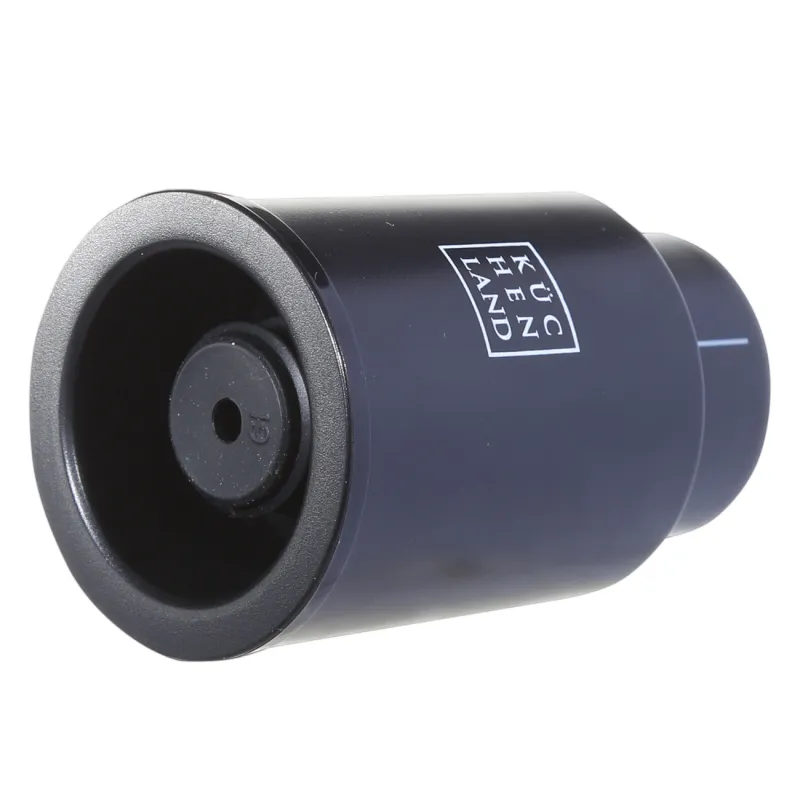 Пробка для винной бутылки, 7 см, вакуумная, с диском установки даты, пластик, черная, Bar, image-1