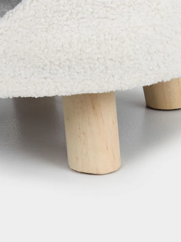 Пуфик-домик для животных, 33х40 см, на ножках, Boucle, image-2