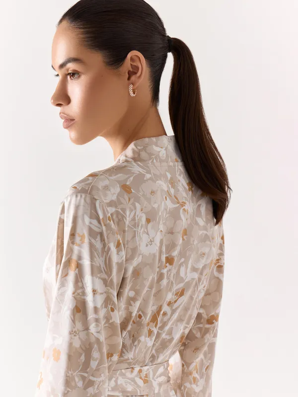 Халат домашний с длинным рукавом, Mary, image-7