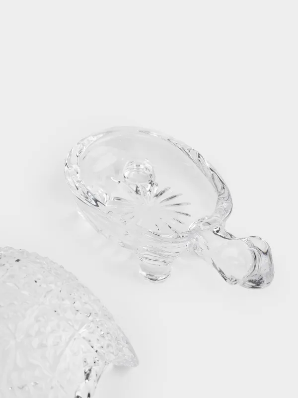 Икорница, 12 см, с крышкой, стекло Р, Черепаха, Paradise island, image-5