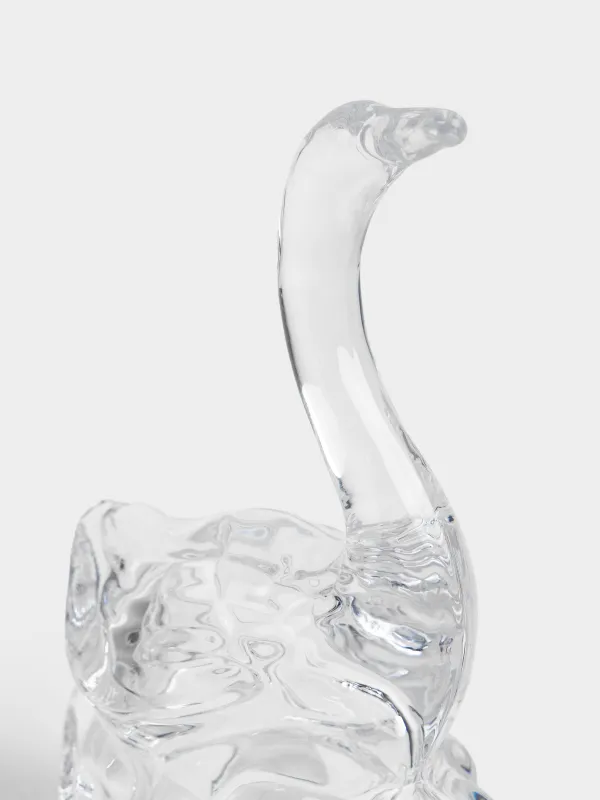 Статуэтка, 12 см, стекло, Лебедь, Swan, image-3