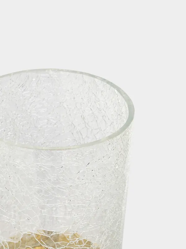 Подсвечник, 30 см, для цилиндрической свечи, Кракелюр, Fantastic ice, image-5