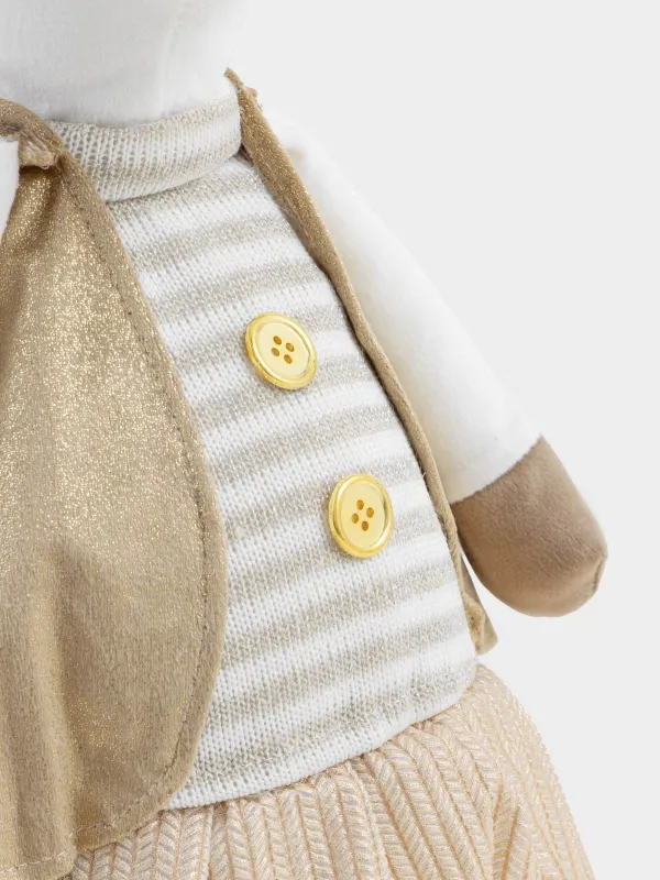 Изделие декоративное, 65 см, полиэстер, шампань, Лошадь в юбке, Cute horse, image-3