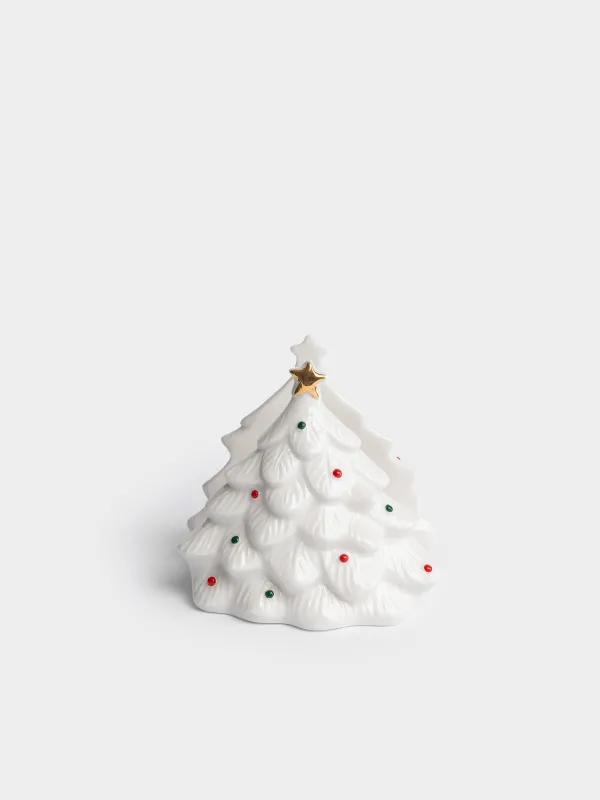 Салфетница, 10 см, Ель, Christmas ivory, image-0