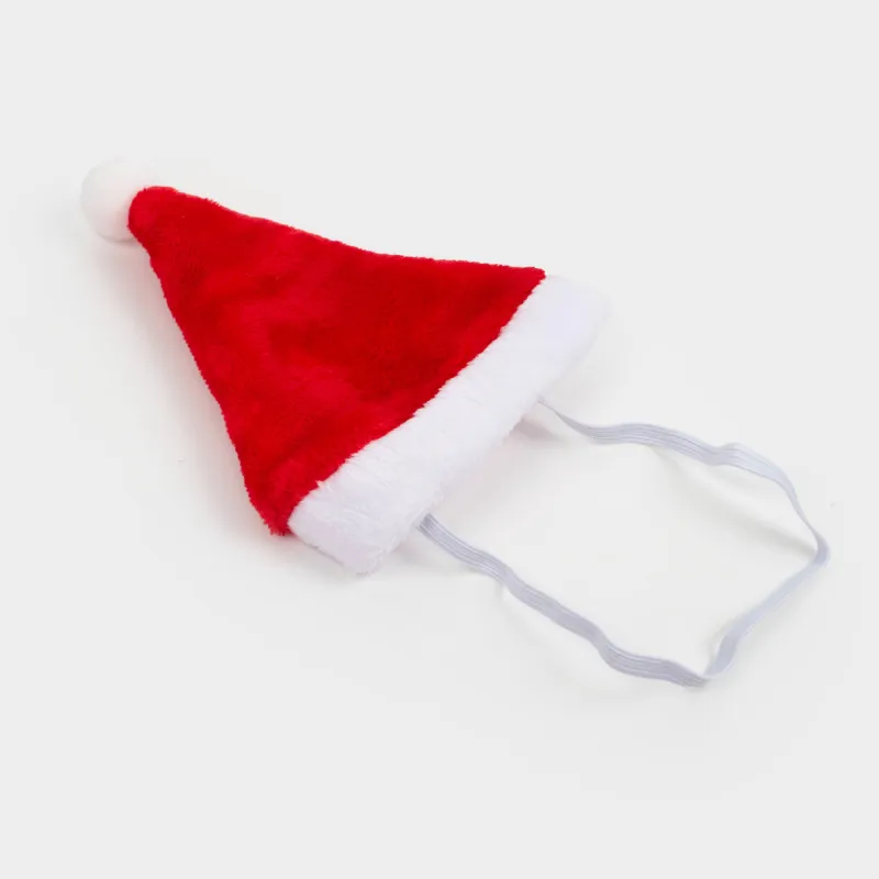 Набор карнавальный для животных, 2 пр, шарф/шапка, полиэстер, красный, Санта, Christmas pet, image-3