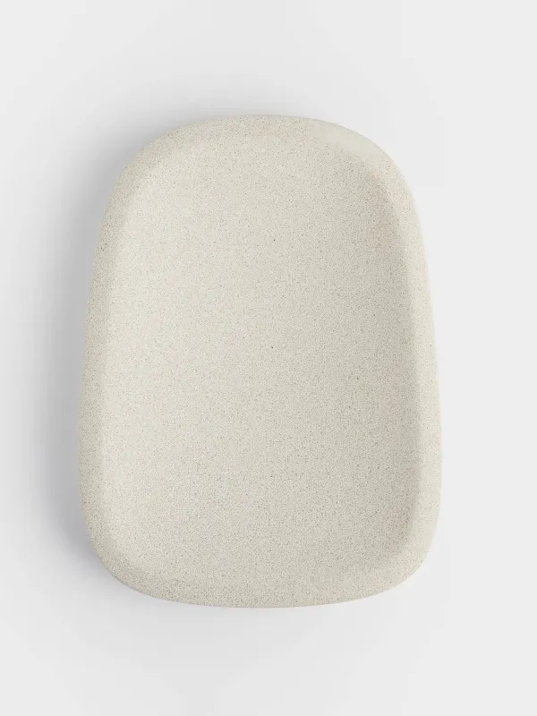 Мыльница, 14х10 см, цемент, прямоугольная, песочная, Severe, image-2