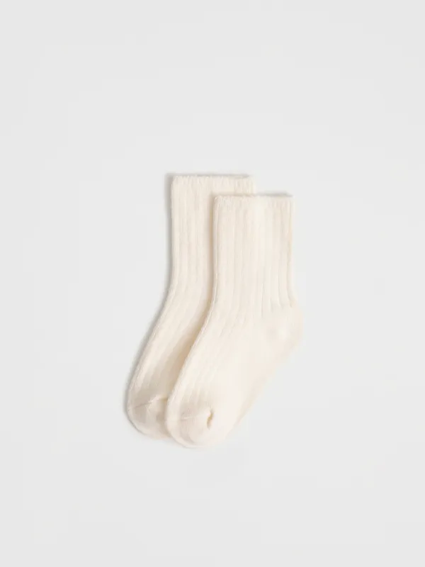 Носки детские, в рубчик, Pleasantly, image-1