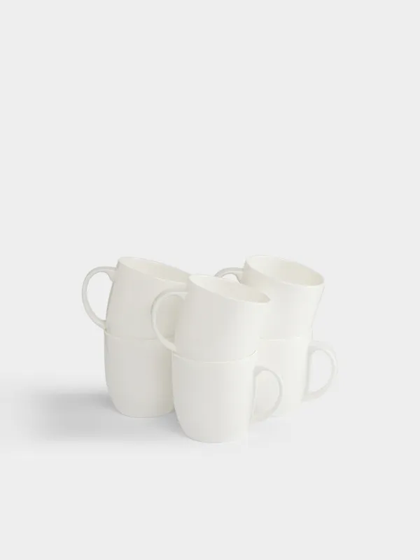 Кружка, 370 мл, 6 шт, Ideal white, image-0