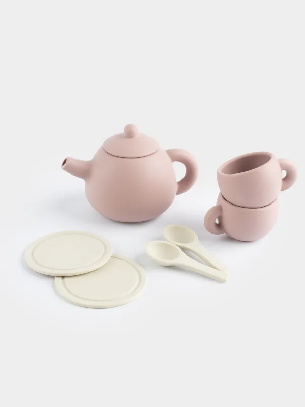 Набор игровой, 7 предметов, Чайный сервиз, Kiddy, image-3