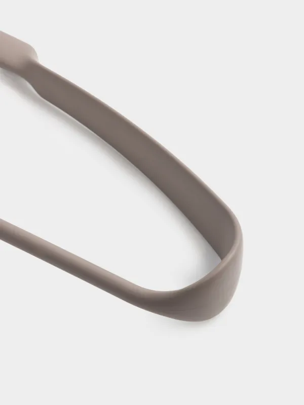 Вешалка-плечики, 45 см, для пиджаков и верхней одежды, пластик, мокко, Good house, image-3