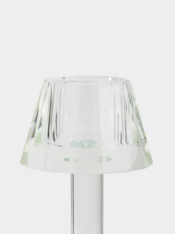 Подсвечник, 18 см, для чайной свечи, Торшер, Lux crystal, image-2